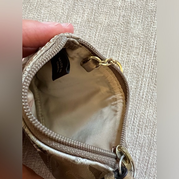 Coach Signature Key Ring Coin Purse - Picture 6 of 6